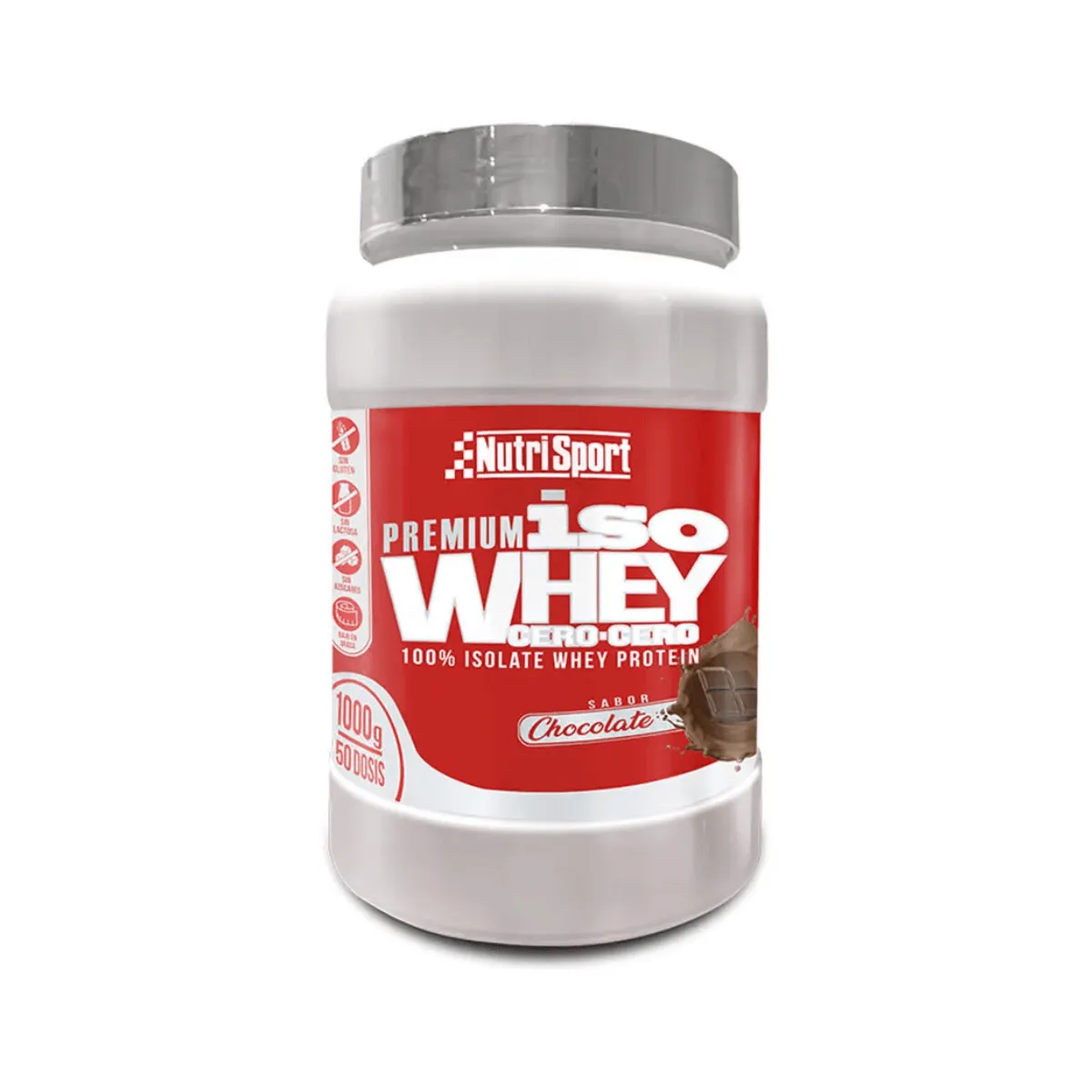 NutriSport Protein Iso Whey Cero Cero, Chocolate, 1kg NutriSport Protein Iso Whey Cero Cero, Chocolate, 1kg