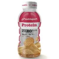 NutriSport Protein Zero Sugar Proteindryckslåda Kakor 330ml 12 Enheter NutriSport Protein Zero Sugar Proteindryckslåda Kakor 330ml 12 Enheter