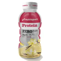 NutriSport Protein Zero Sugar Proteindryckslåda Vanilj 330ml 12 Enheter