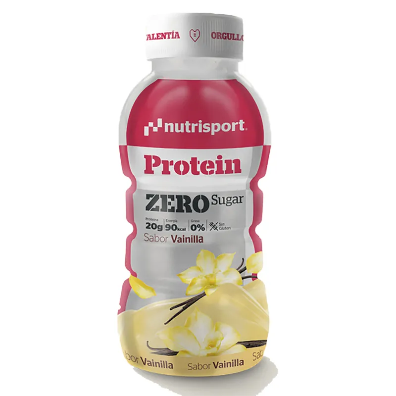 NutriSport Protein Zero Sugar Proteindryckslåda Vanilj 330ml 12 Enheter, One size