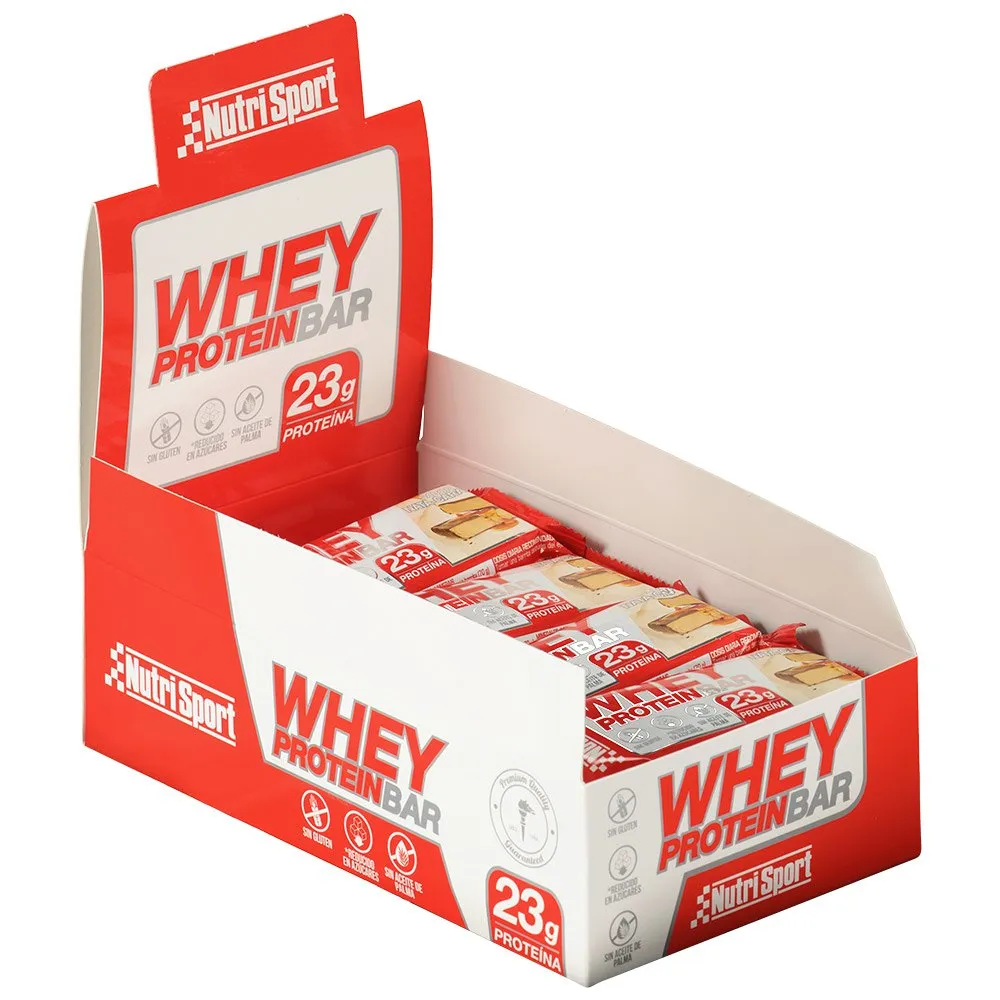 NutriSport Proteinbarslåda Grädde 70g 12 Enheter, One size