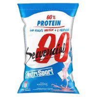 NutriSport Sekventiell 80 & Jordgubbe Banan 500g