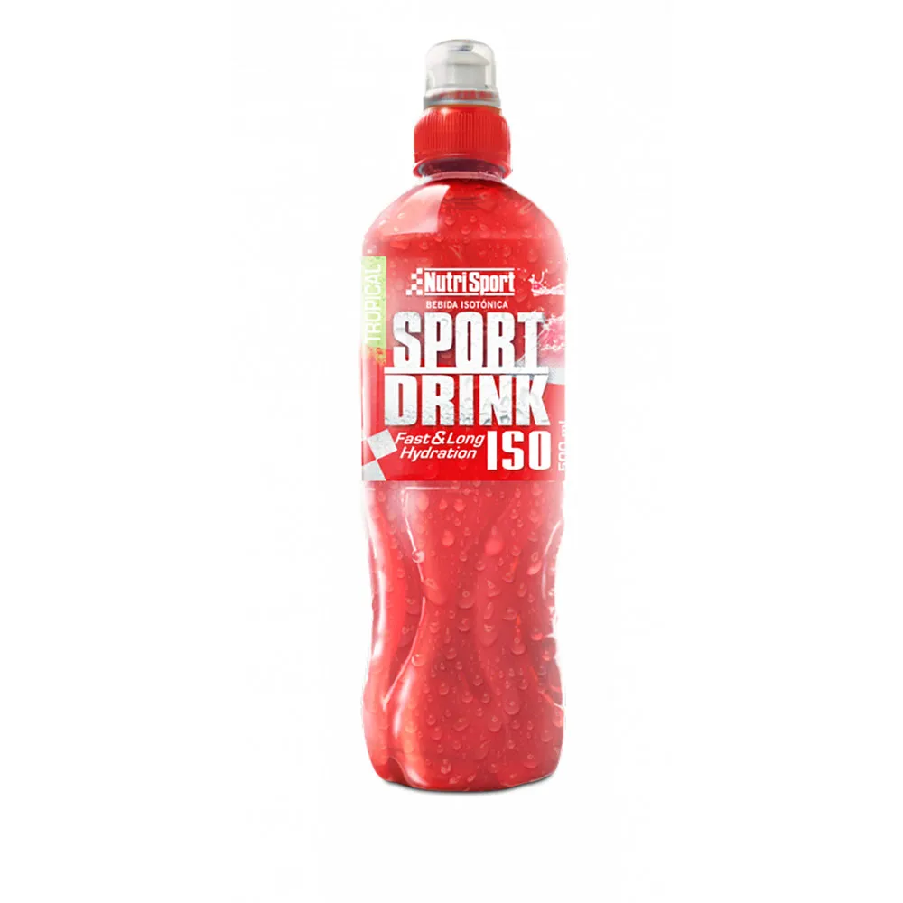 NutriSport Sport Drink Iso Isotonisk Endosförpackning Tropisk 500ml 24 Enheter, One size
