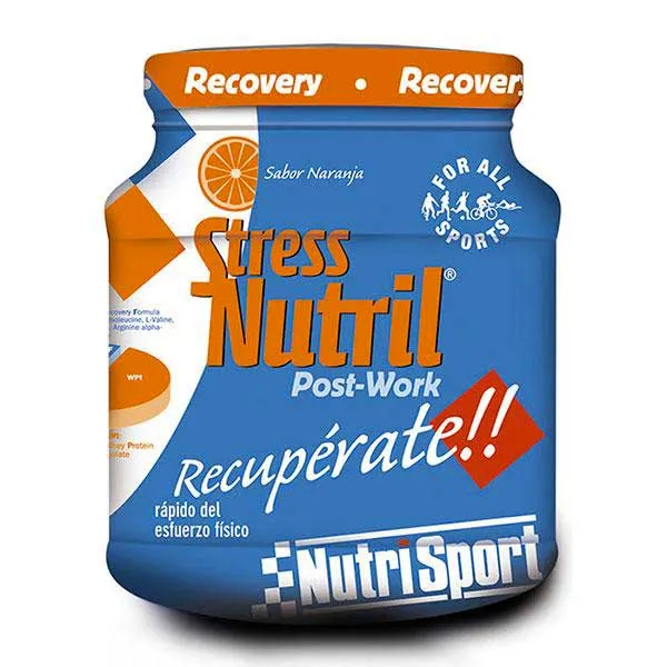 NutriSport Stressnutril Återhämtningspulver Apelsin 800gr, Multicolor, One Size