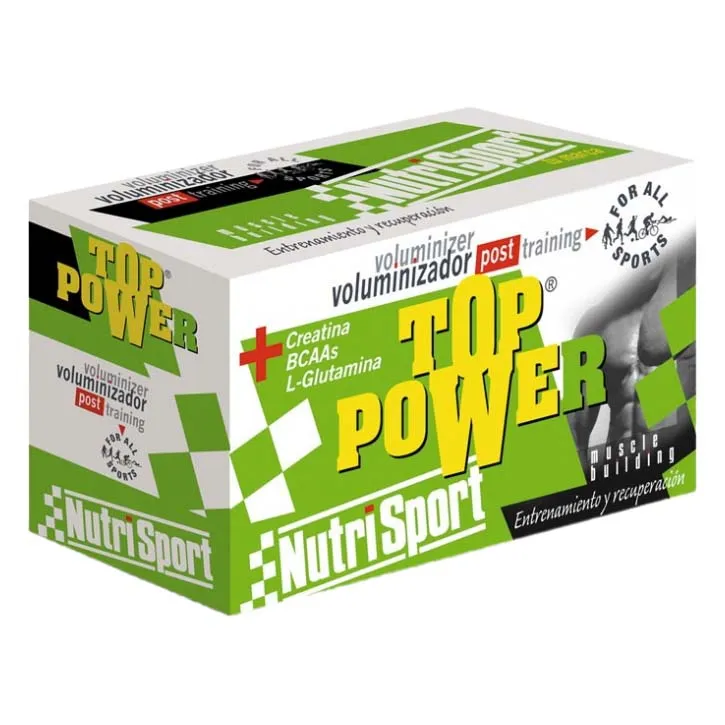 NutriSport Toppeffekt Jordgubbe 24 Enheter, Green, One Size
