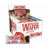 NutriSport Wafer Proteinbarslåda Choklad 13g 15 Enheter