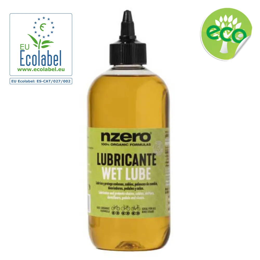 Nzero Bike Wet 500ml Smörjmedel, Yellow, One Size