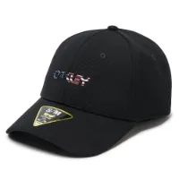Oakley 6 Panel Stretch Metallic Keps