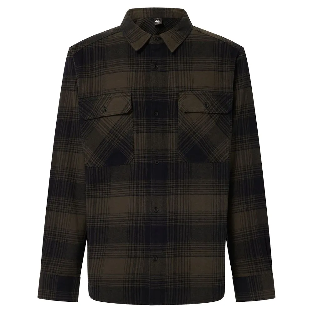 Oakley 90s Plaid Skjorta Med Långa ärmar Oakley 90s Plaid Skjorta Med Långa ärmar