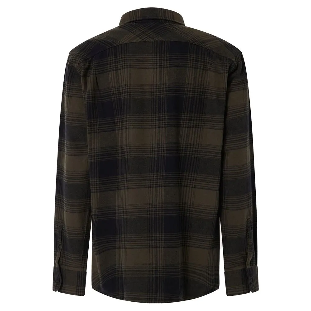 Oakley 90s Plaid Skjorta Med Långa ärmar Oakley 90s Plaid Skjorta Med Långa ärmar