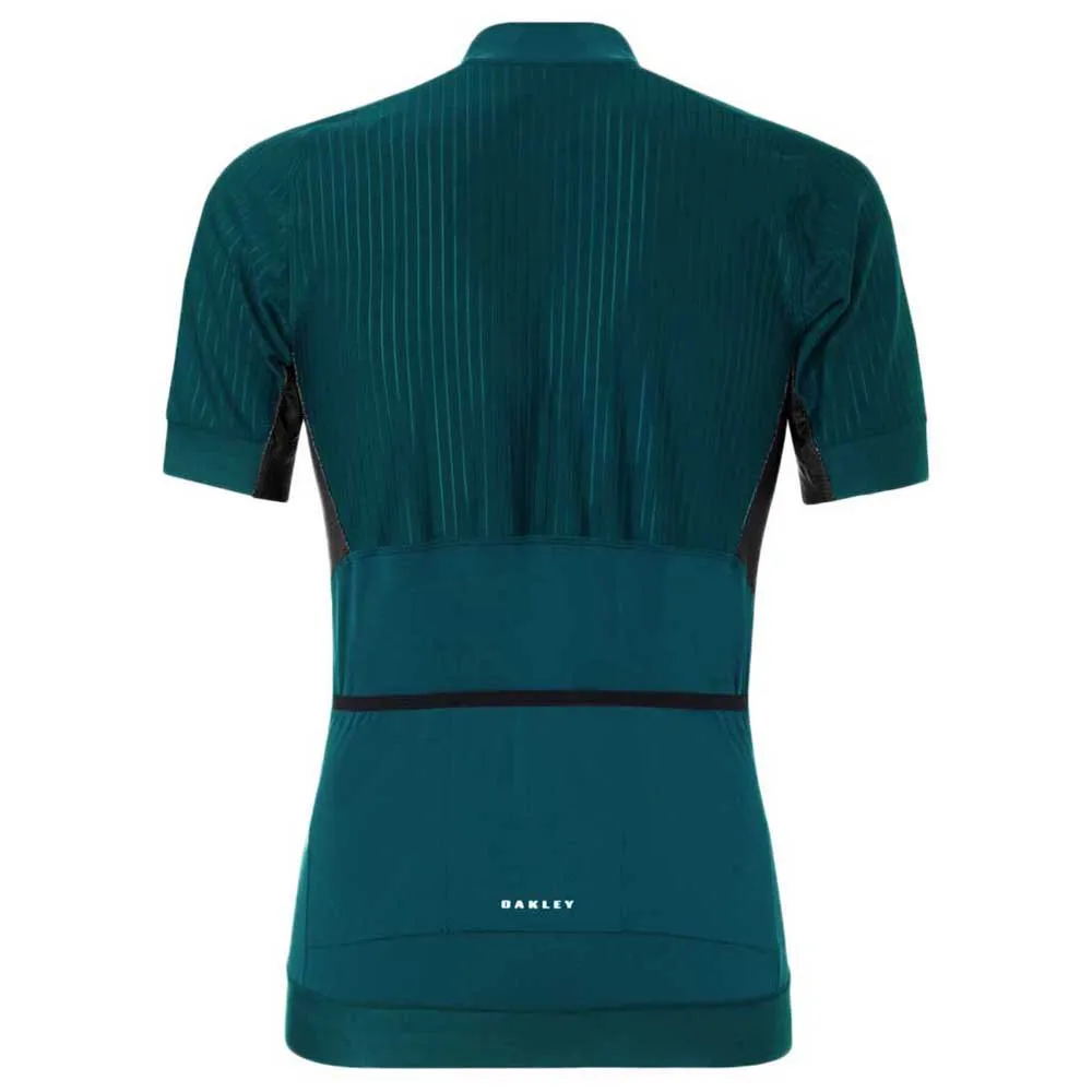 Oakley Apex Pro Korta ärmar Cykeltröja, Bayberry, S