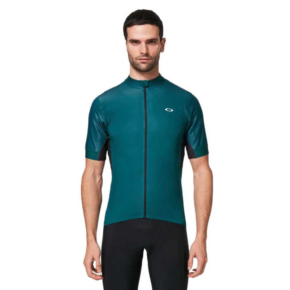 Oakley Apex Pro Korta ärmar Cykeltröja, Bayberry, S
