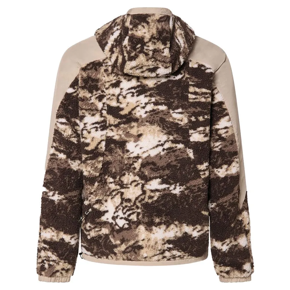 Oakley Caribou Sherpa Fleecejacka Med Dragkedja