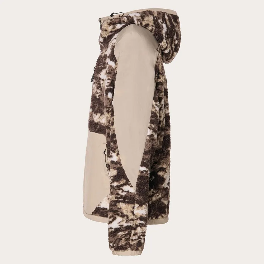 Oakley Caribou Sherpa Fleecejacka Med Dragkedja