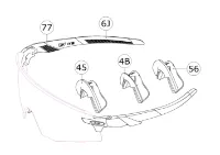 Oakley Encoder Nose Pad 4B Oakley Encoder Nose Pad 4B