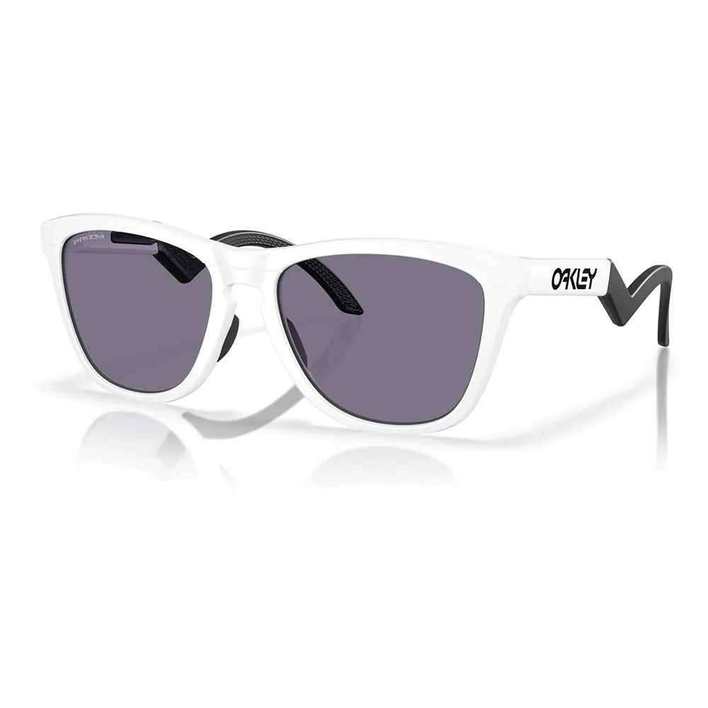 Oakley Frogskins Hybrid Solglasögon unisex, Matte white, Prizm Grey/CAT3