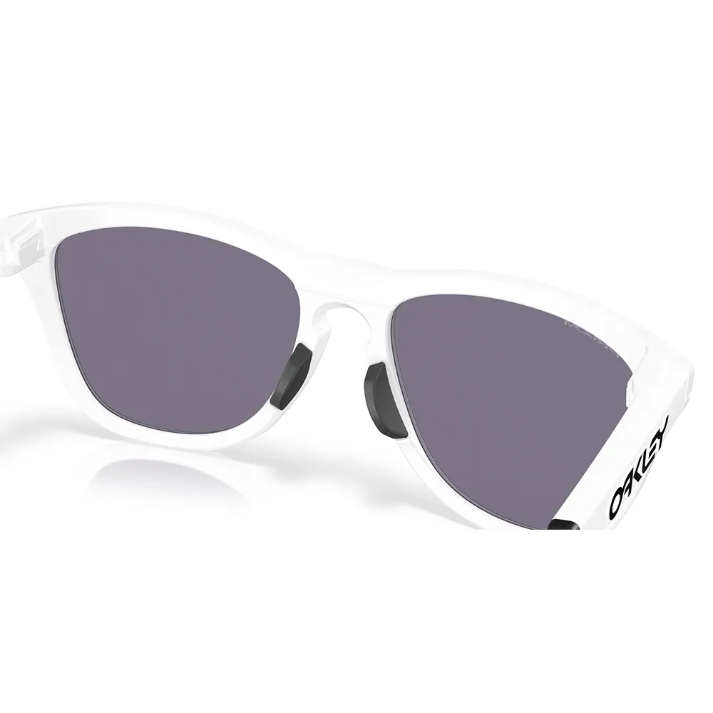 Oakley Frogskins Hybrid Solglasögon unisex, Matte white, Prizm Grey/CAT3