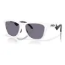 Oakley Frogskins Hybrid Solglasögon unisex, Matte white, Prizm Grey/CAT3