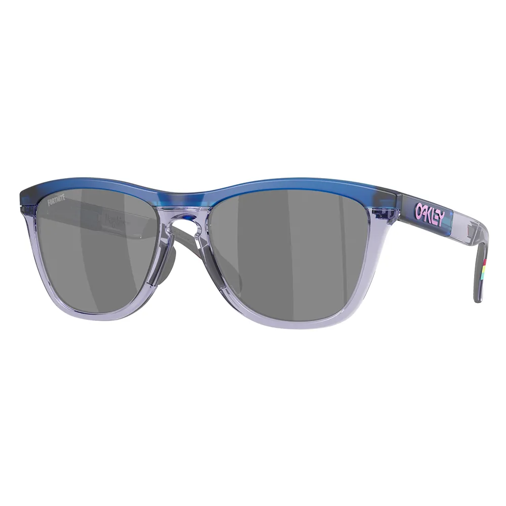 Oakley Frogskins Range Solglasögon unisex, Matte trans blue, Prizm Black/CAT3