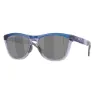 Oakley Frogskins Range Solglasögon unisex, Matte trans blue, Prizm Black/CAT3