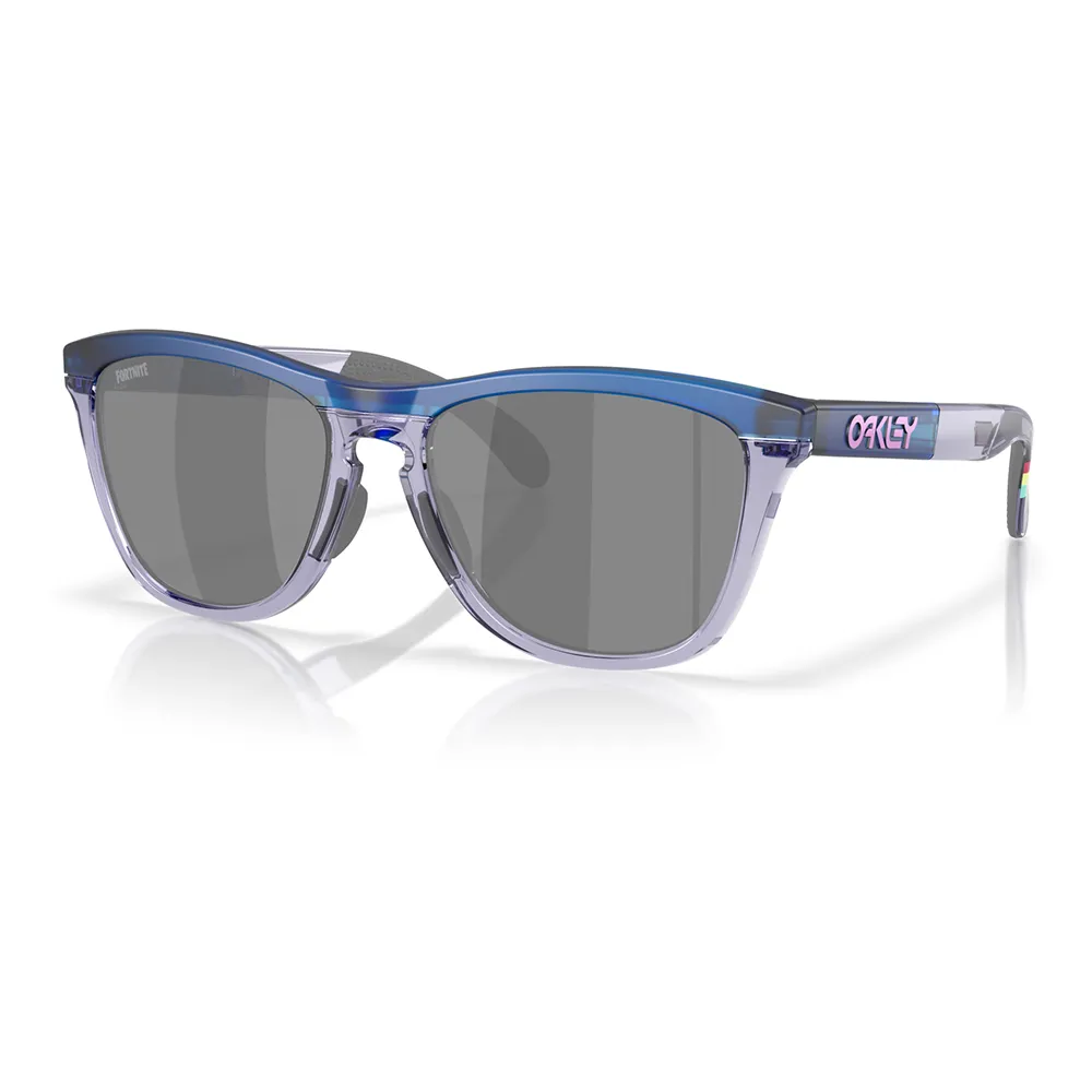 Oakley Frogskins Range Solglasögon unisex, Matte trans blue, Prizm Black/CAT3