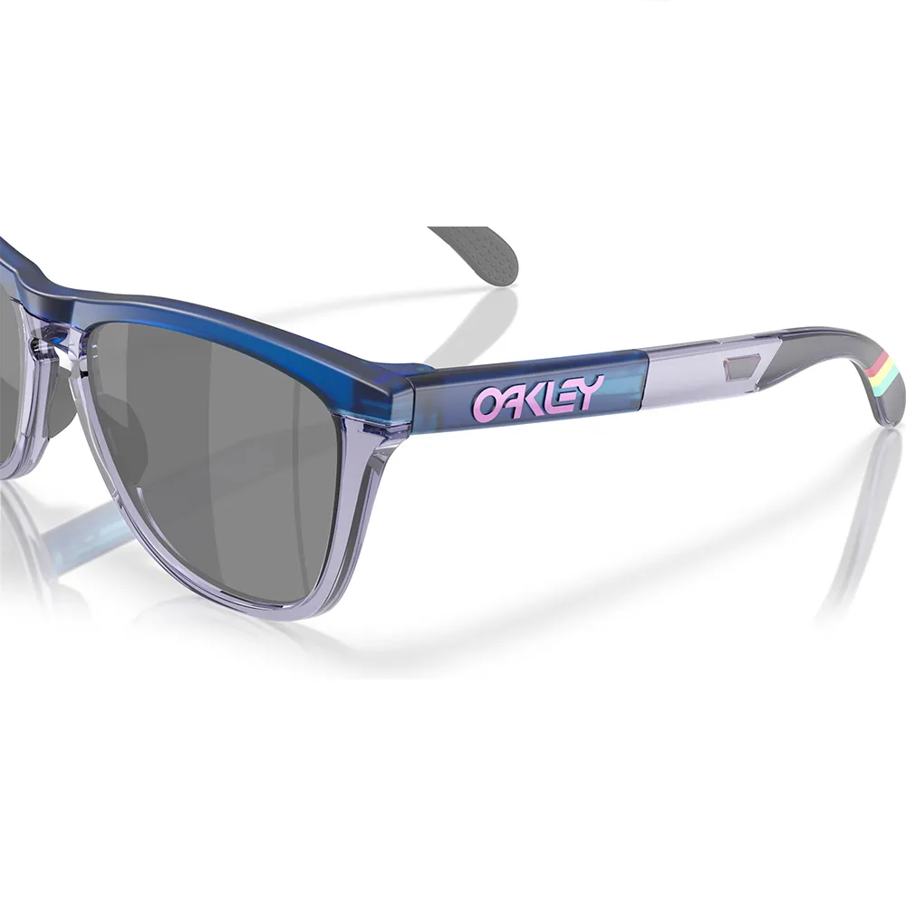 Oakley Frogskins Range Solglasögon unisex, Matte trans blue, Prizm Black/CAT3