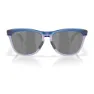 Oakley Frogskins Range Solglasögon unisex, Matte trans blue, Prizm Black/CAT3