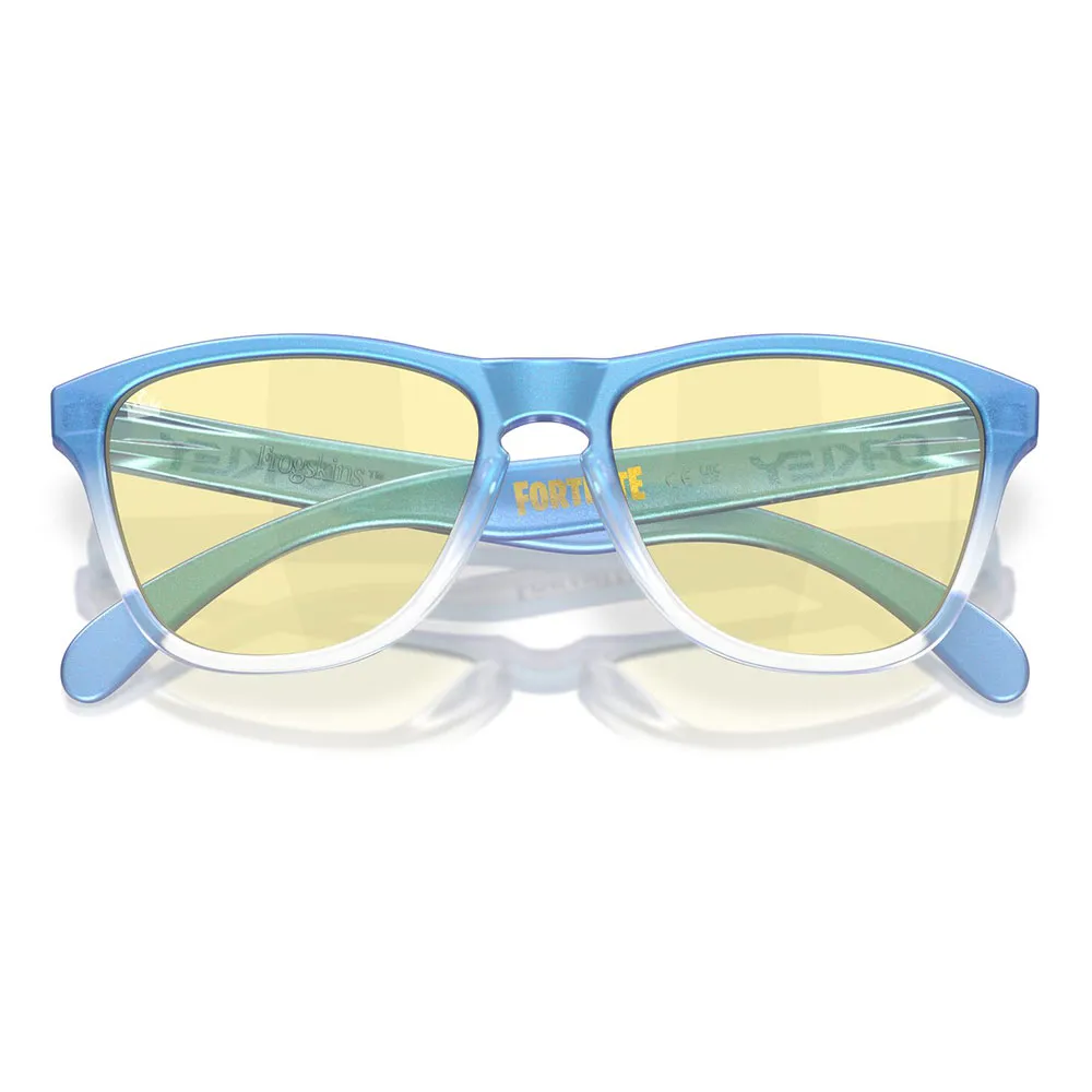 Oakley Frogskins Xs Solglasögon, Mtt cyn/blu/clr shft fade, Prizm Gaming/CAT0 Oakley Frogskins Xs Solglasögon, Mtt cyn/blu/clr shft fade, Prizm Gaming/CAT0