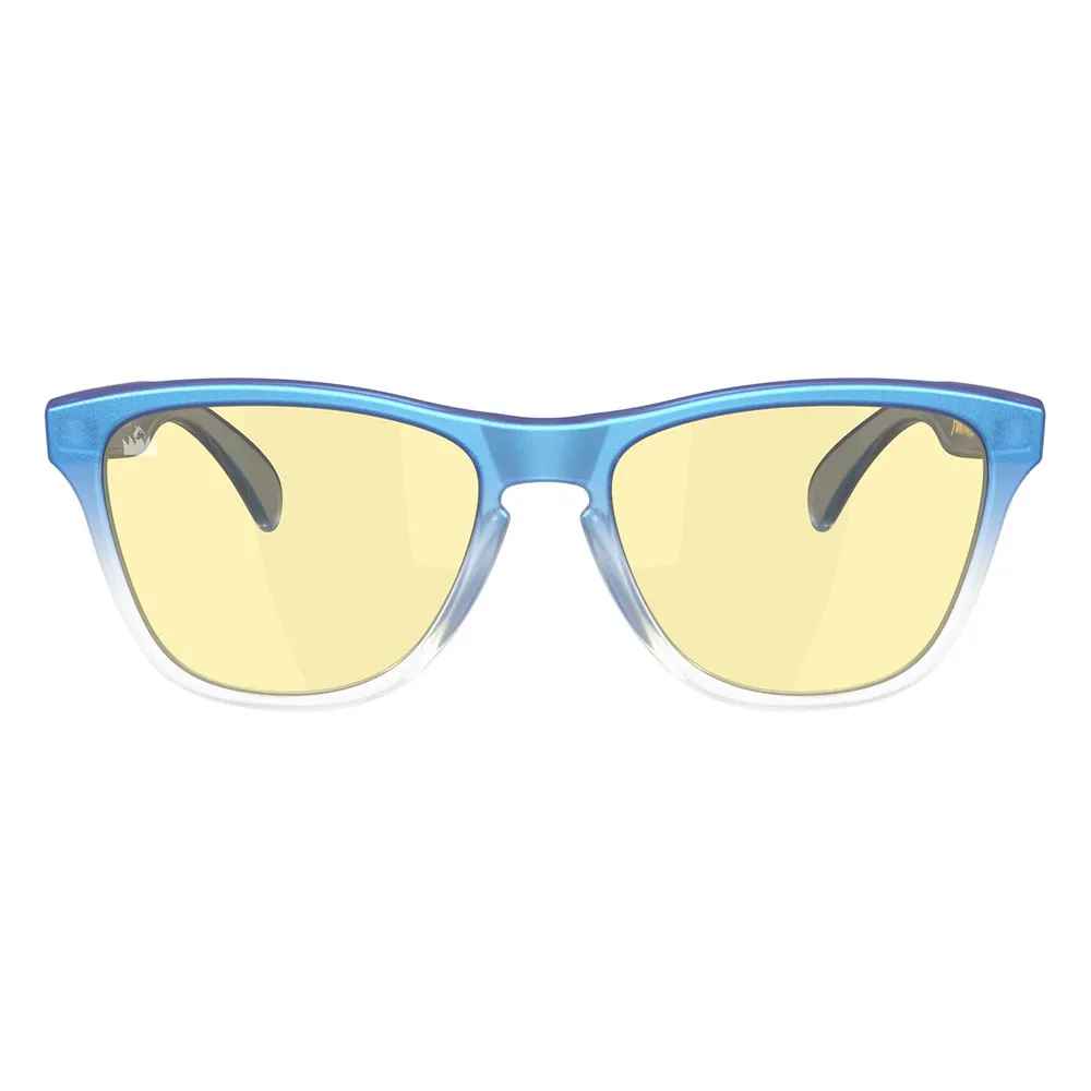 Oakley Frogskins Xs Solglasögon, Mtt cyn/blu/clr shft fade, Prizm Gaming/CAT0 Oakley Frogskins Xs Solglasögon, Mtt cyn/blu/clr shft fade, Prizm Gaming/CAT0