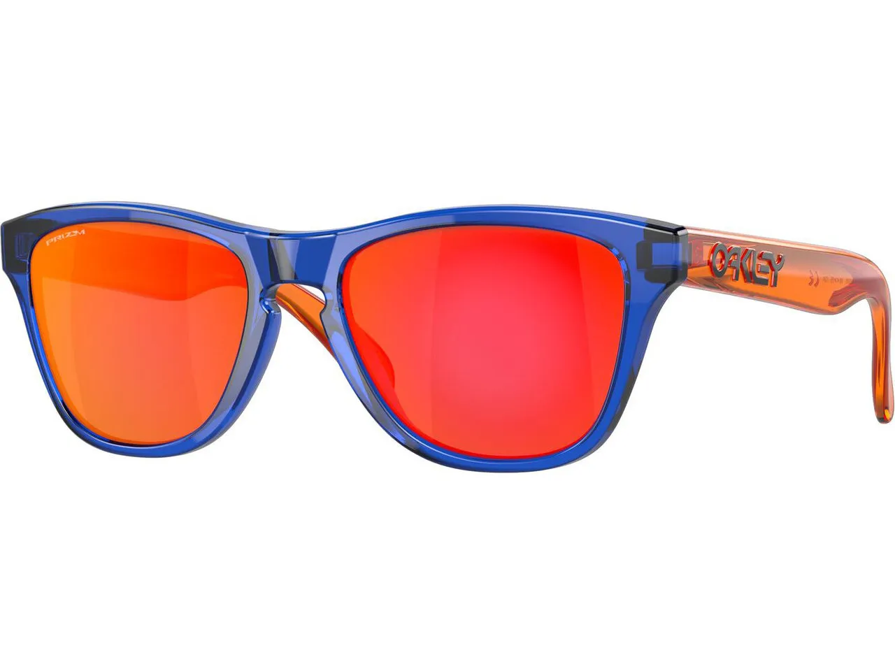 Oakley Frogskins XXS Kinderbrille, Crystal blue, Prizm Ruby/CAT3 Oakley Frogskins XXS Kinderbrille, Crystal blue, Prizm Ruby/CAT3