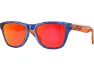 Oakley Frogskins XXS Kinderbrille, Crystal blue, Prizm Ruby/CAT3