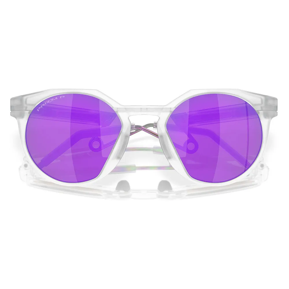 Oakley Hstn Metal Prizm Solglasögon, Matte clear, Prizm Violet/CAT3 Oakley Hstn Metal Prizm Solglasögon, Matte clear, Prizm Violet/CAT3