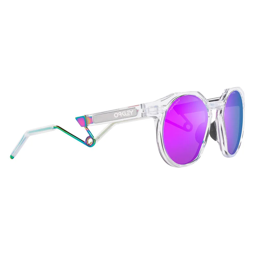 Oakley Hstn Metal Prizm Solglasögon, Matte clear, Prizm Violet/CAT3 Oakley Hstn Metal Prizm Solglasögon, Matte clear, Prizm Violet/CAT3