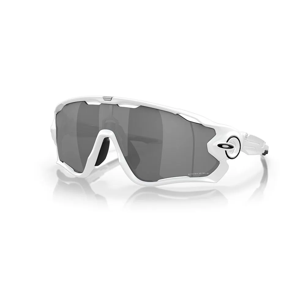 Oakley Jawbreaker Wgl Solglasögon, Matte white, Prizm Black/CAT3