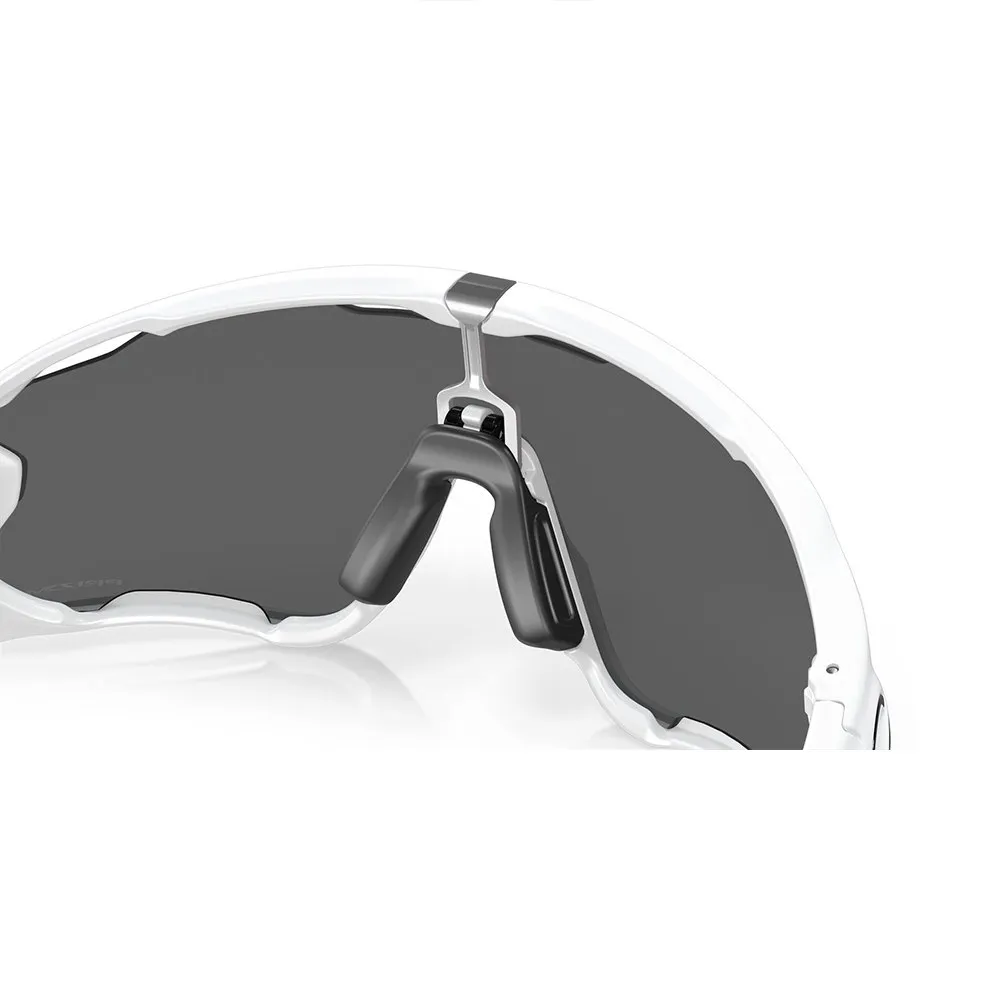 Oakley Jawbreaker Wgl Solglasögon, Matte white, Prizm Black/CAT3