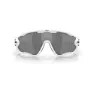 Oakley Jawbreaker Wgl Solglasögon, Matte white, Prizm Black/CAT3