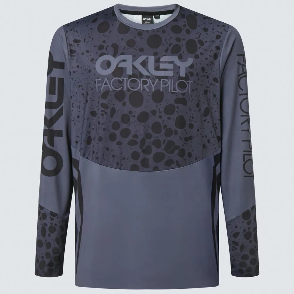 Oakley Maven Rc Långärmad Endurotröja, Black frog, S