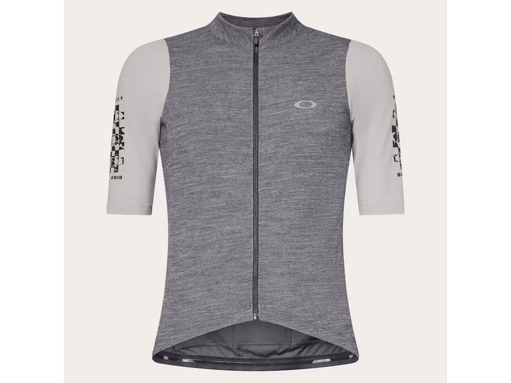 Oakley Off Grid cykeltröja svart/grå/vit herr