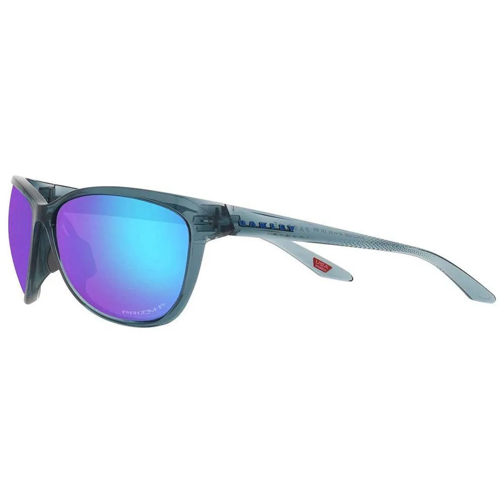 Oakley Pasque Prizm Polariserade Solglasögon, Crystal black, Prizm Polarized Sapphire/CAT3