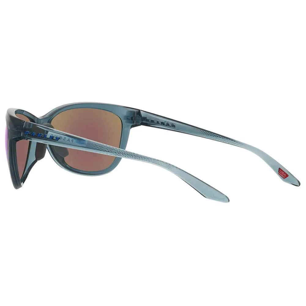 Oakley Pasque Prizm Polariserade Solglasögon, Crystal black, Prizm Polarized Sapphire/CAT3