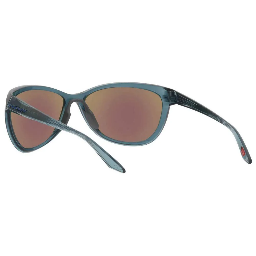 Oakley Pasque Prizm Polariserade Solglasögon, Crystal black, Prizm Polarized Sapphire/CAT3