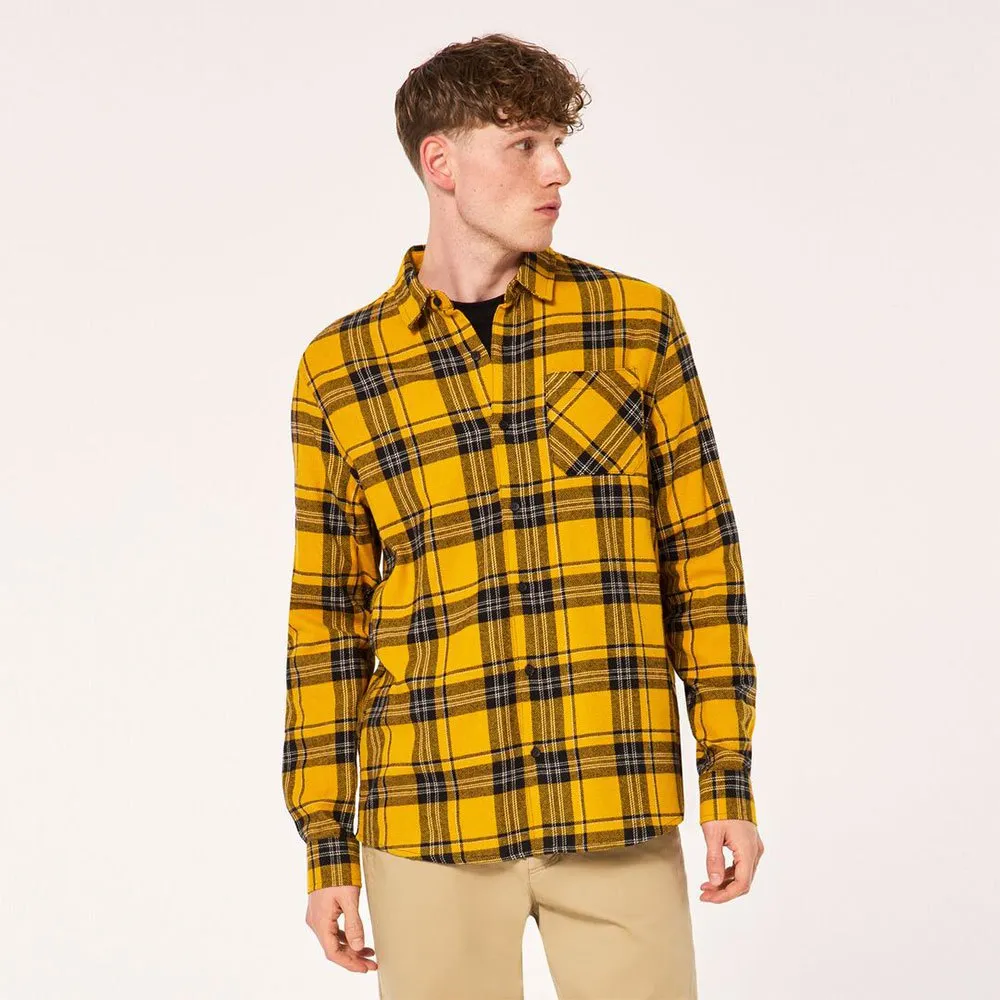 Oakley Podium Plaid Flannel Skjorta Med Långa ärmar Oakley Podium Plaid Flannel Skjorta Med Långa ärmar
