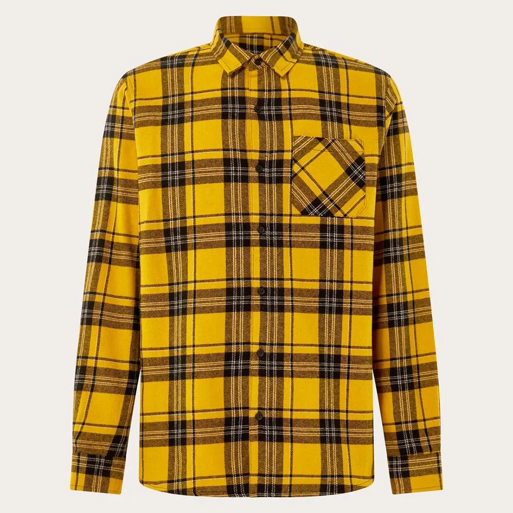 Oakley Podium Plaid Flannel Skjorta Med Långa ärmar Oakley Podium Plaid Flannel Skjorta Med Långa ärmar