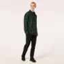 Oakley Podium Plaid Flannel Skjorta Med Långa ärmar