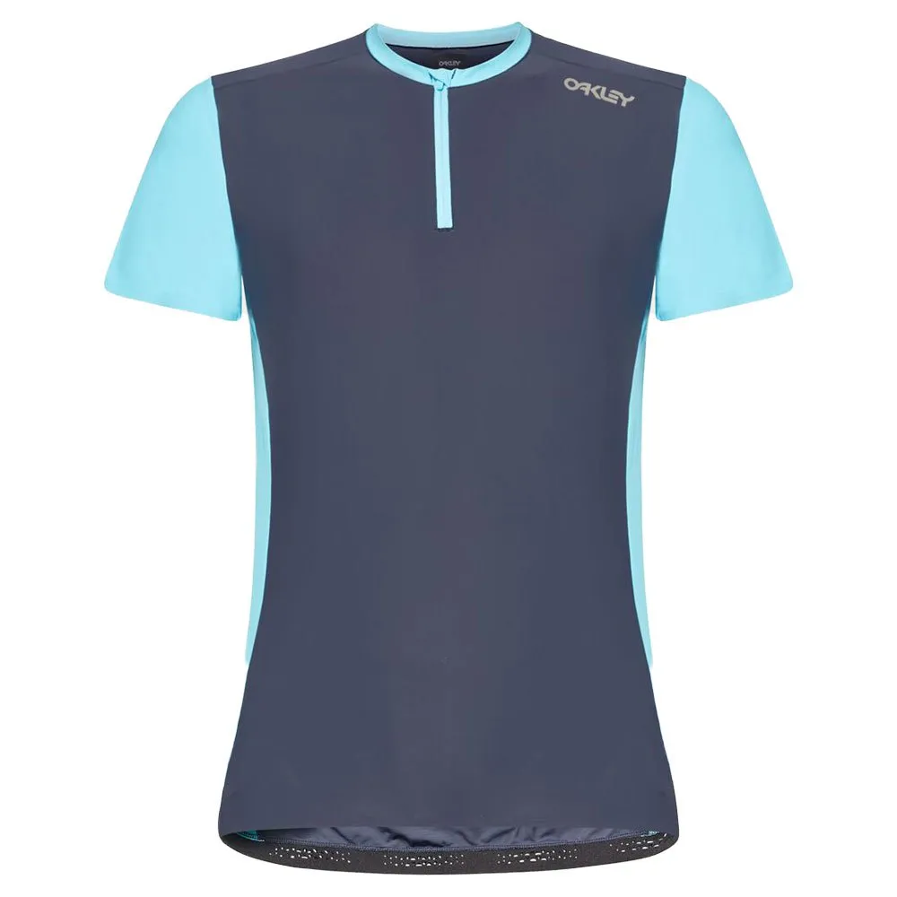 Oakley Point To Point 1/4 Zip Korta ärmar Cykeltröja Oakley Point To Point 1/4 Zip Korta ärmar Cykeltröja
