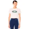 Oakley Pursuit Crop T-shirt Med Korta ärmar, White