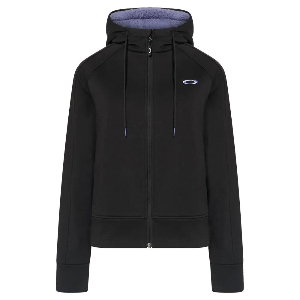 Oakley Rifugio Sherpa Fleecejacka Med Dragkedja, Blackout