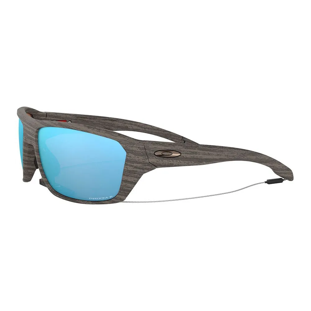 Oakley Split Shot Prizm Deep Water Polariserade Solglasögon, Woodgrain, Prizm Deep H2O Polarized/CAT3