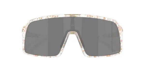 Oakley Sutro L cykelglasögon prizm black / clear terrazzo, Grå/Vit/Orange Oakley Sutro L cykelglasögon prizm black / clear terrazzo, Grå/Vit/Orange