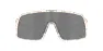Oakley Sutro L cykelglasögon prizm black / clear terrazzo, Grå/Vit/Orange